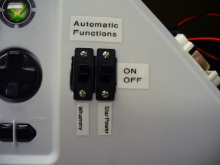 Front of autonomous selection switches